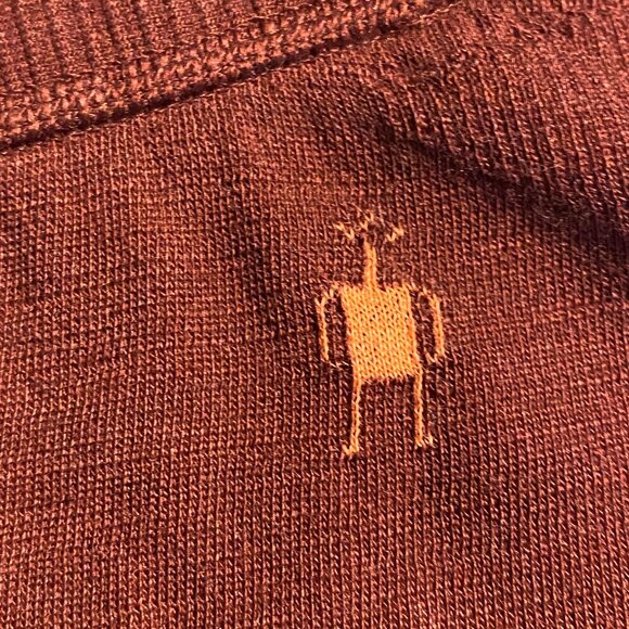 Smartwool Intraknit 200 Base Layer Merino Wool Maroon/Burnt Orange Bottoms - Picture 5 of 7